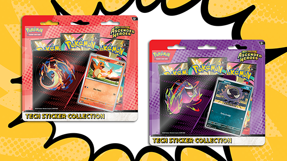 Pokémon TCG: Mega Evolución — Ascended Heroes Tech Sticker Collection