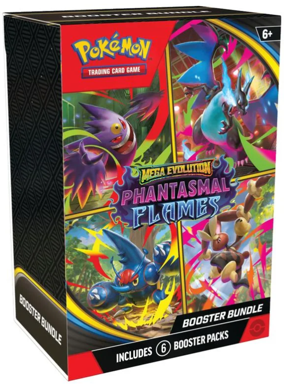 Pokémon Mega Evolution - Phantasmal Flames Booster Bundle