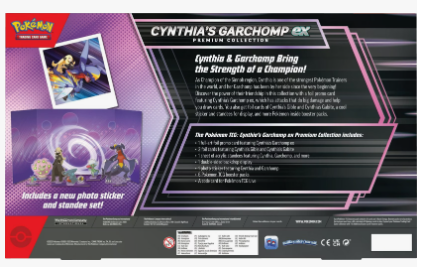 Pokémon Trading Card Game: Cynthia's Garchomp ex Premium Collection Español