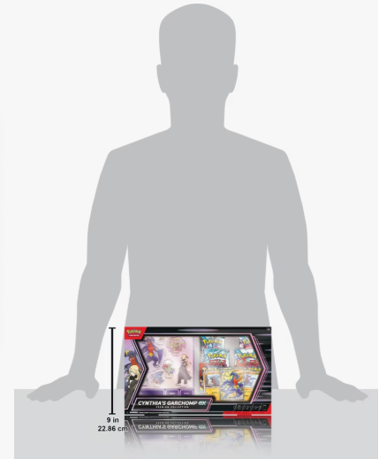 Pokémon Trading Card Game: Cynthia's Garchomp ex Premium Collection Español