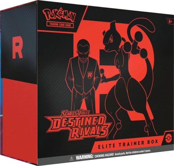ETB Destinbed Rivals Pokémon TCG: Scarlet & Violet—Destined Rivals Elite Trainer Box