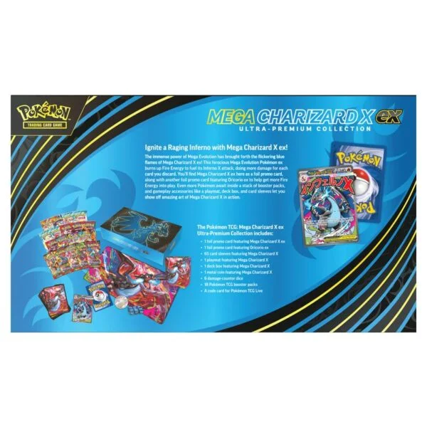 Pokémon TCG Mega Charizard X ex - Ultra Premium Collection Set